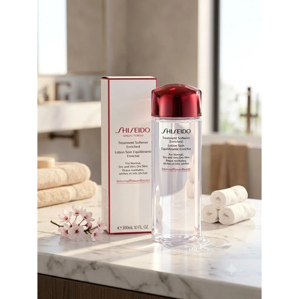 Shiseido Treatment Softener Enriched Normal to Dry Skin 10oz 300ml New In Box